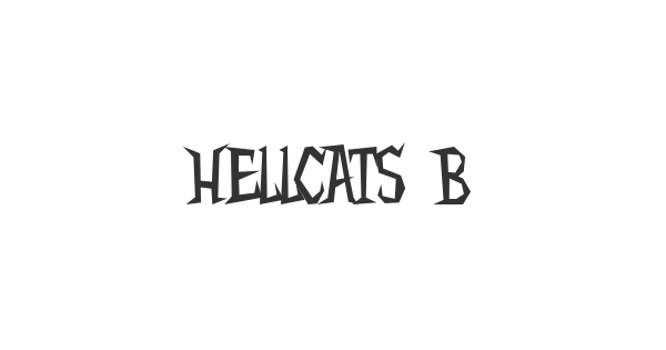 Hellcats BV font thumbnail
